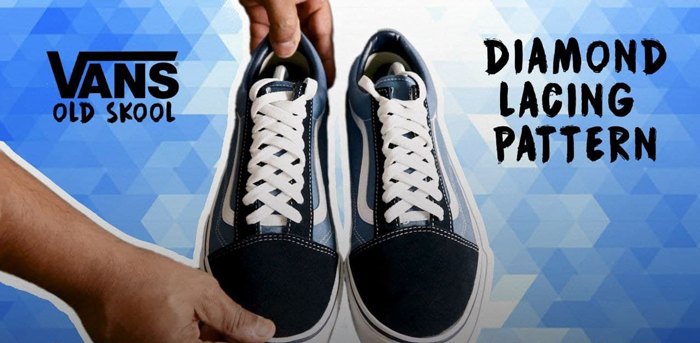 Học cách thắt dây giày vans old skool đẹp không lối thoát