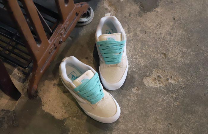 Vans Knu Skool Pop Lace Cream – Làn gió mùa hè cho từng bước chân 