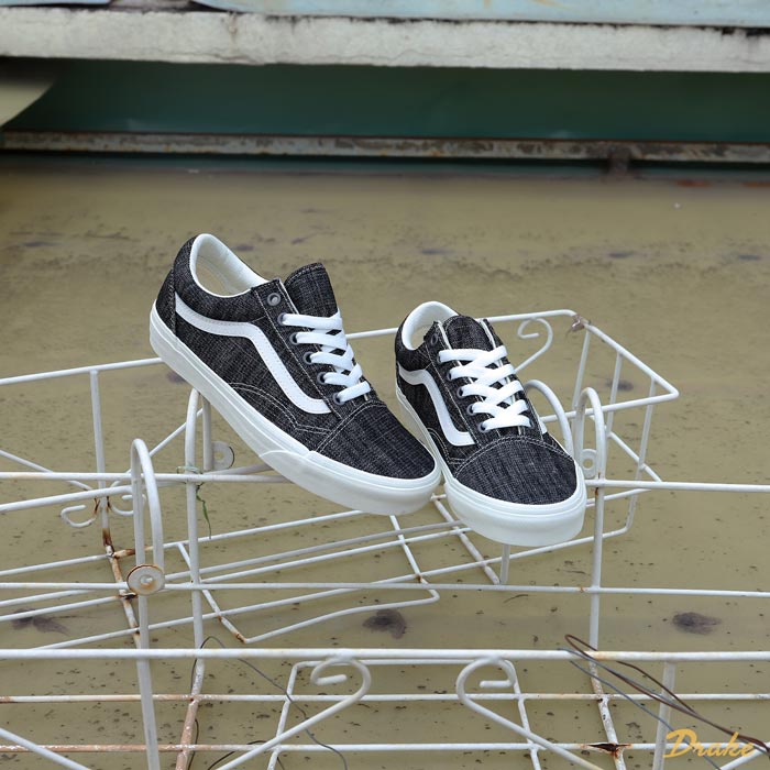 Phong cách bụi bặm nhưng vẫn tinh tế cùng Vans Old Skool Threaded Denim