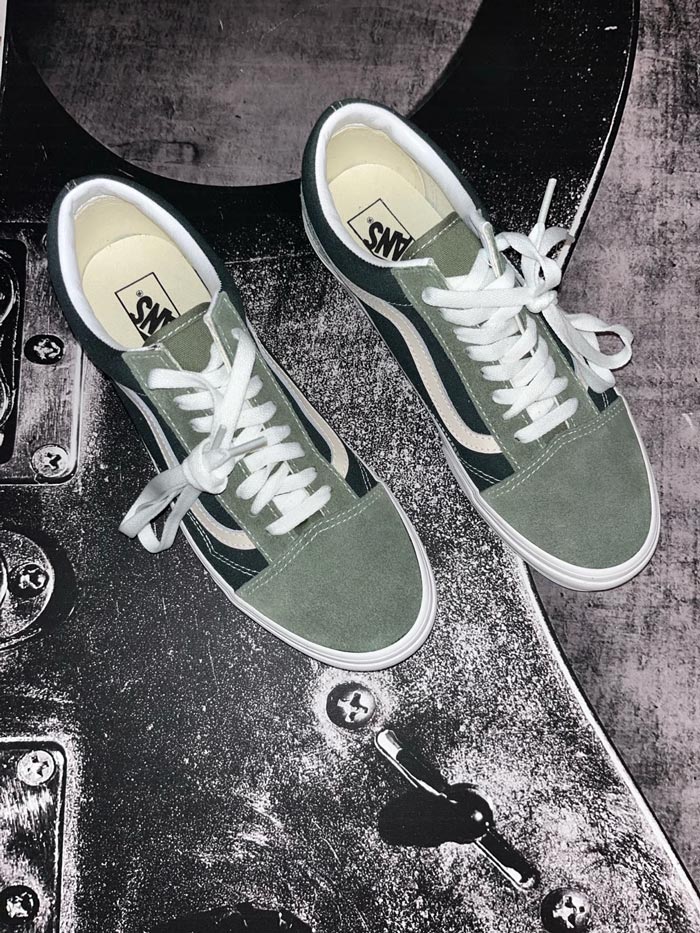 Mở khóa phong cách mới với Vans Tri-Tone Green đầy cuốn hút