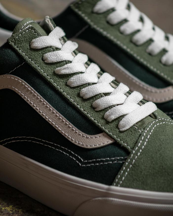 Mở khóa phong cách mới với Vans Tri-Tone Green đầy cuốn hút
