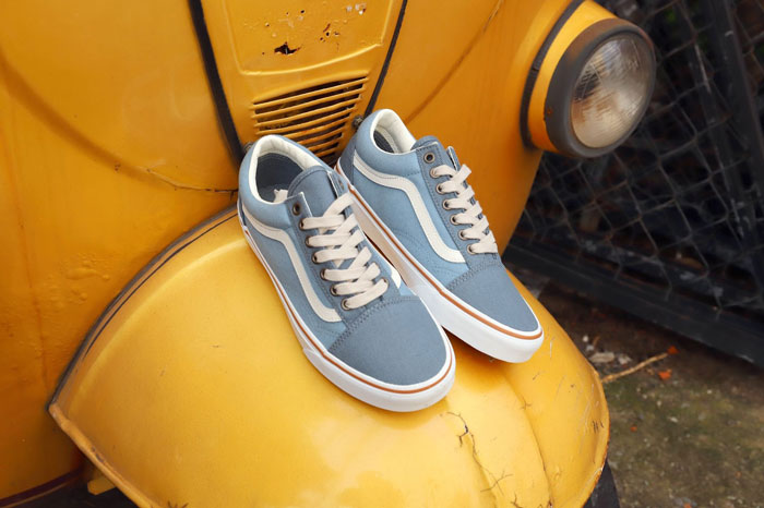 Tinh thần streetwear thổi bùng trong Vans Old Skool Twill Stormy Weather