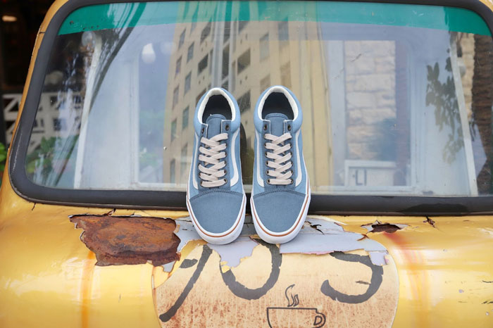 Tinh thần streetwear thổi bùng trong Vans Old Skool Twill Stormy Weather