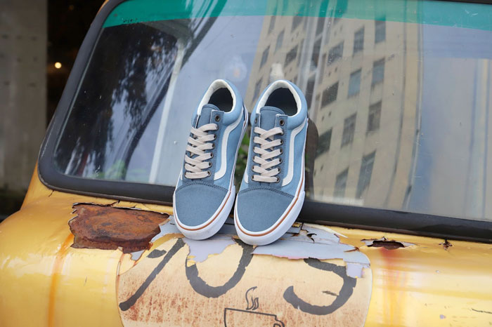 Tinh thần streetwear thổi bùng trong Vans Old Skool Twill Stormy Weather