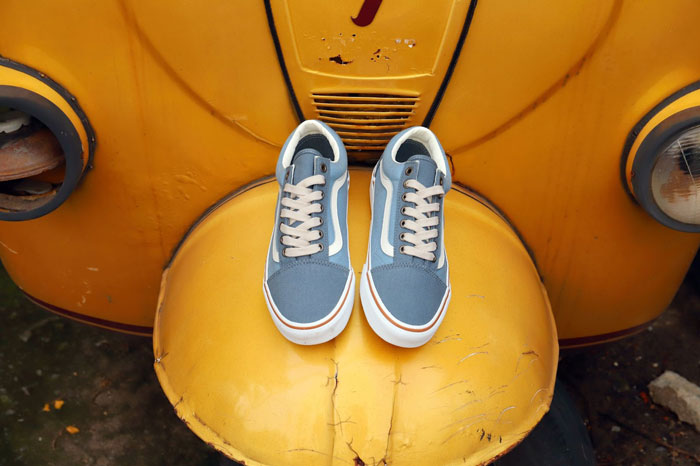 Tinh thần streetwear thổi bùng trong Vans Old Skool Twill Stormy Weather