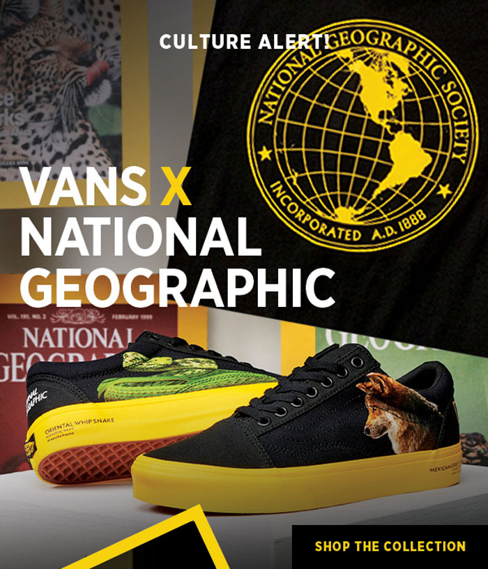 Vans National Geographic cho ra mắt BST mang đậm nét thiên nhiên kỳ thú