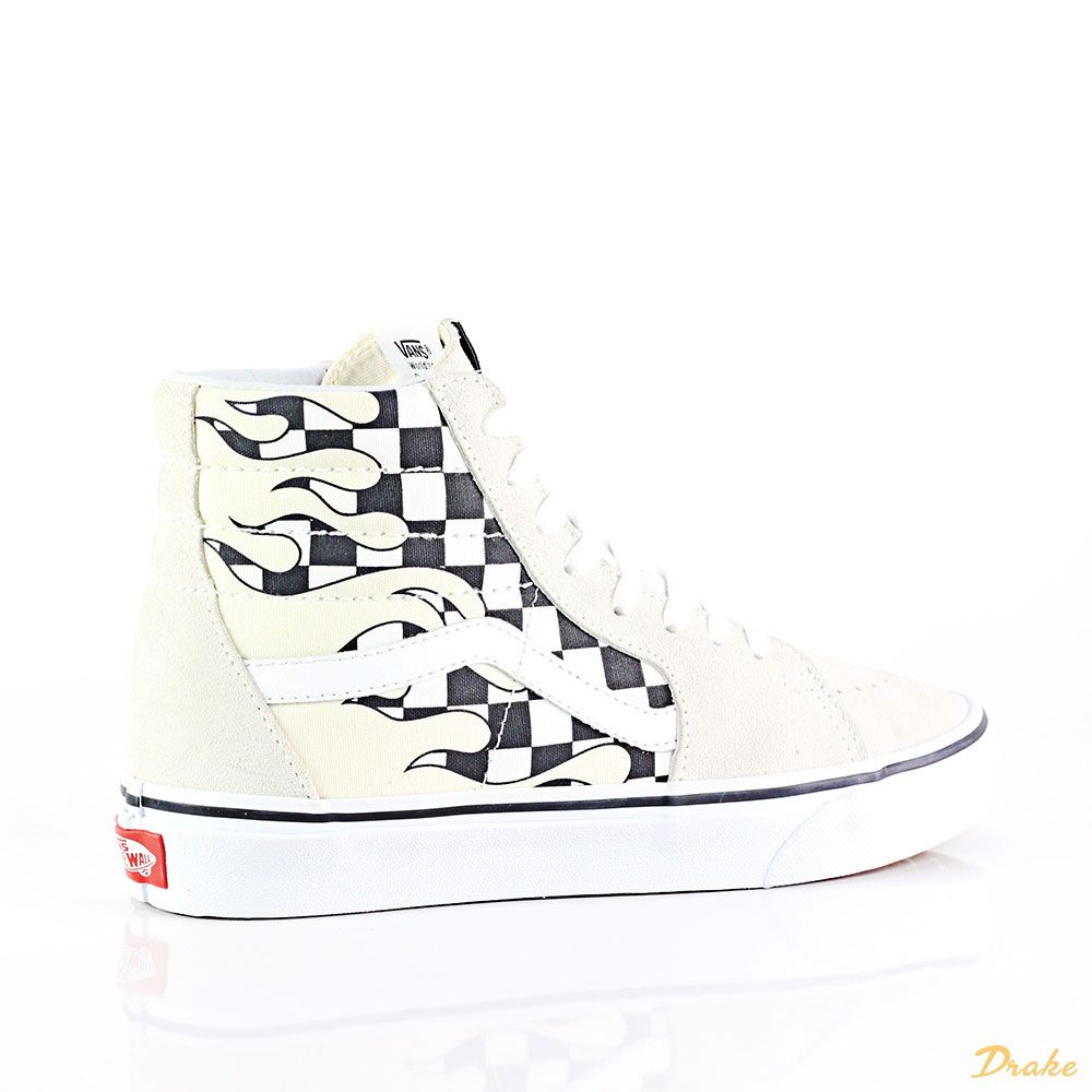 Vans Sk8-Hi Checker Flame - Vans Sk8-Hi Checker Flame