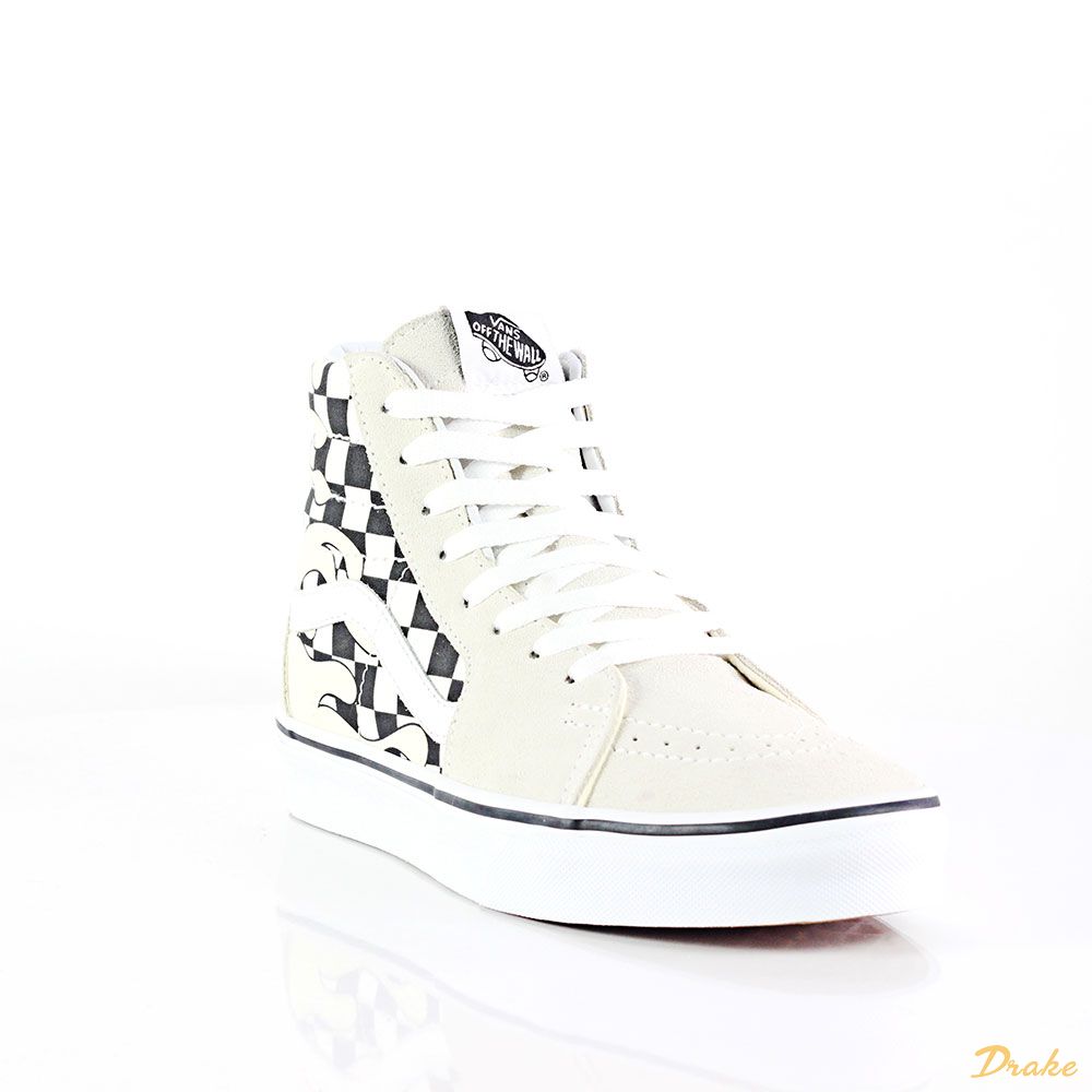 Vans Sk8-Hi Checker Flame - Vans Sk8-Hi Checker Flame