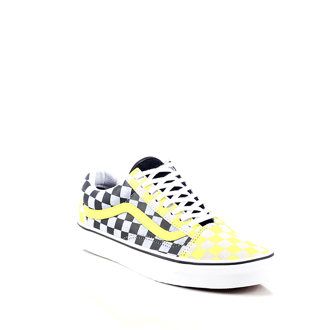 Vans Ua Old Skool Checkerboard Suede - Vans Ua Old Skool Checkerboard Suede